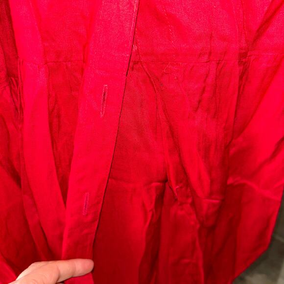 Vintage red skirt by BFA Classics western country prairie 1X square dance - Picture 4 of 11